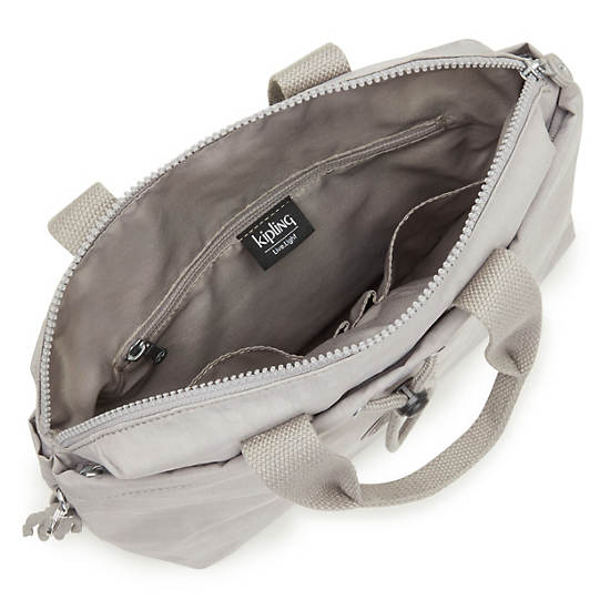 Kipling Goyo Medium Tote Backpacks Grey Gris | CA 1583QM